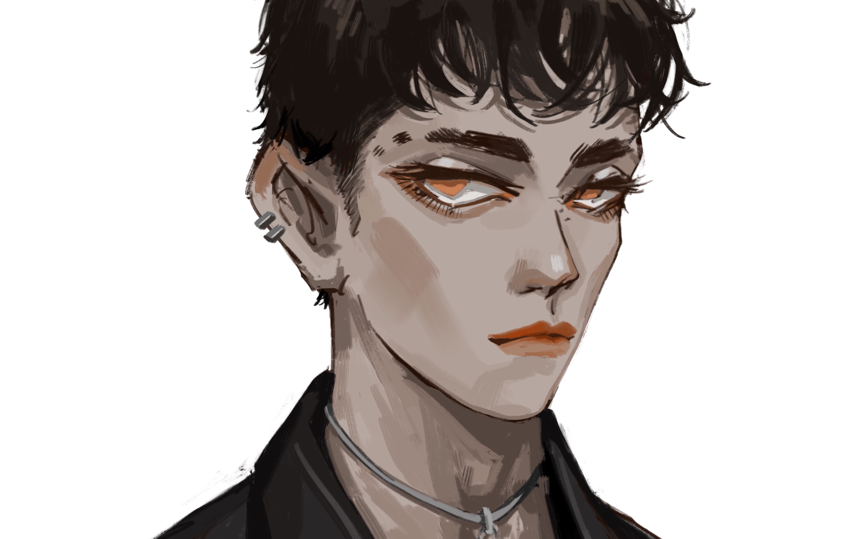 【procreate】画一只杜宾犬拟人