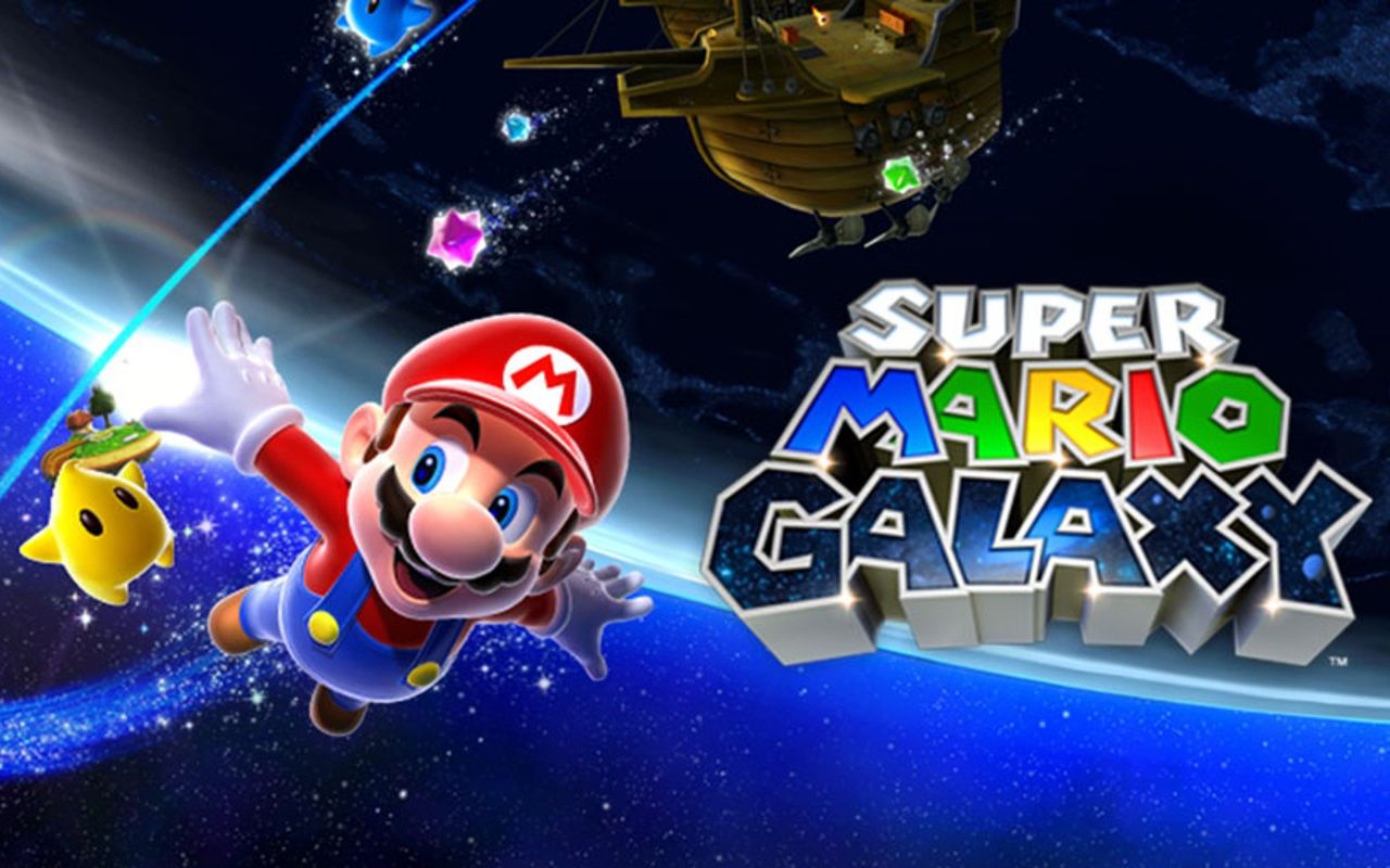 夜光雲馬里奧銀河wii實機娛樂解說supermariogalaxy2007年wii平臺