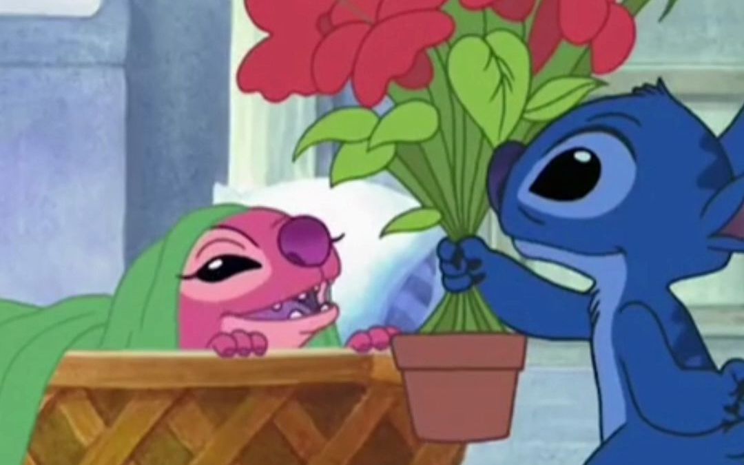 星际宝贝,史迪仔和安琪也太甜了93