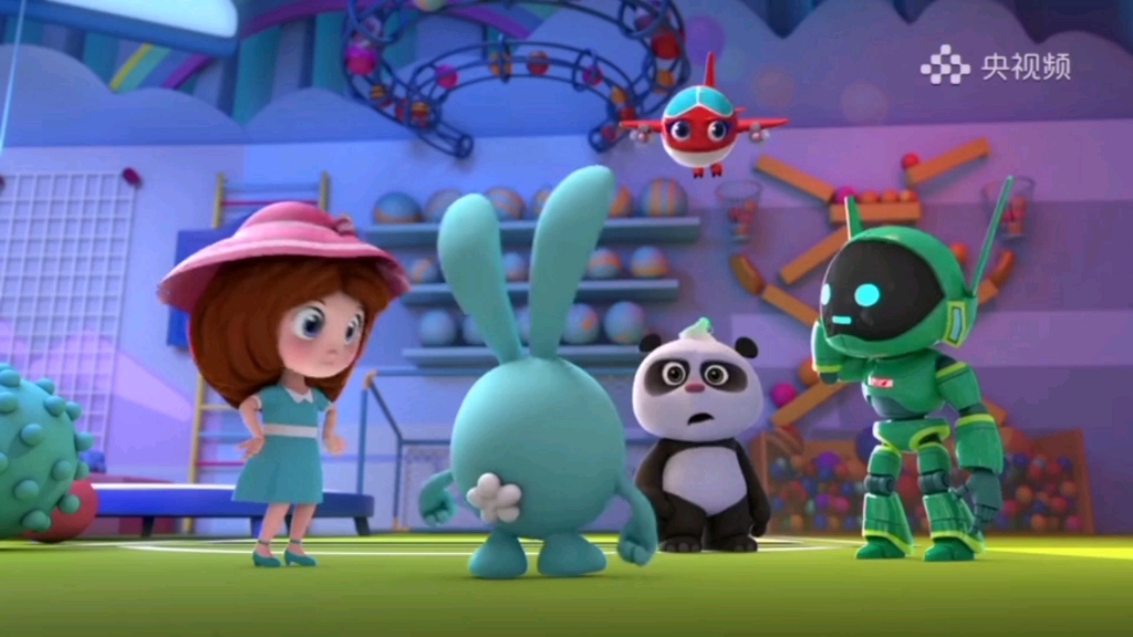 【头脑风暴】动画 外交(lao qian)(熊猫和开心球12～15集)