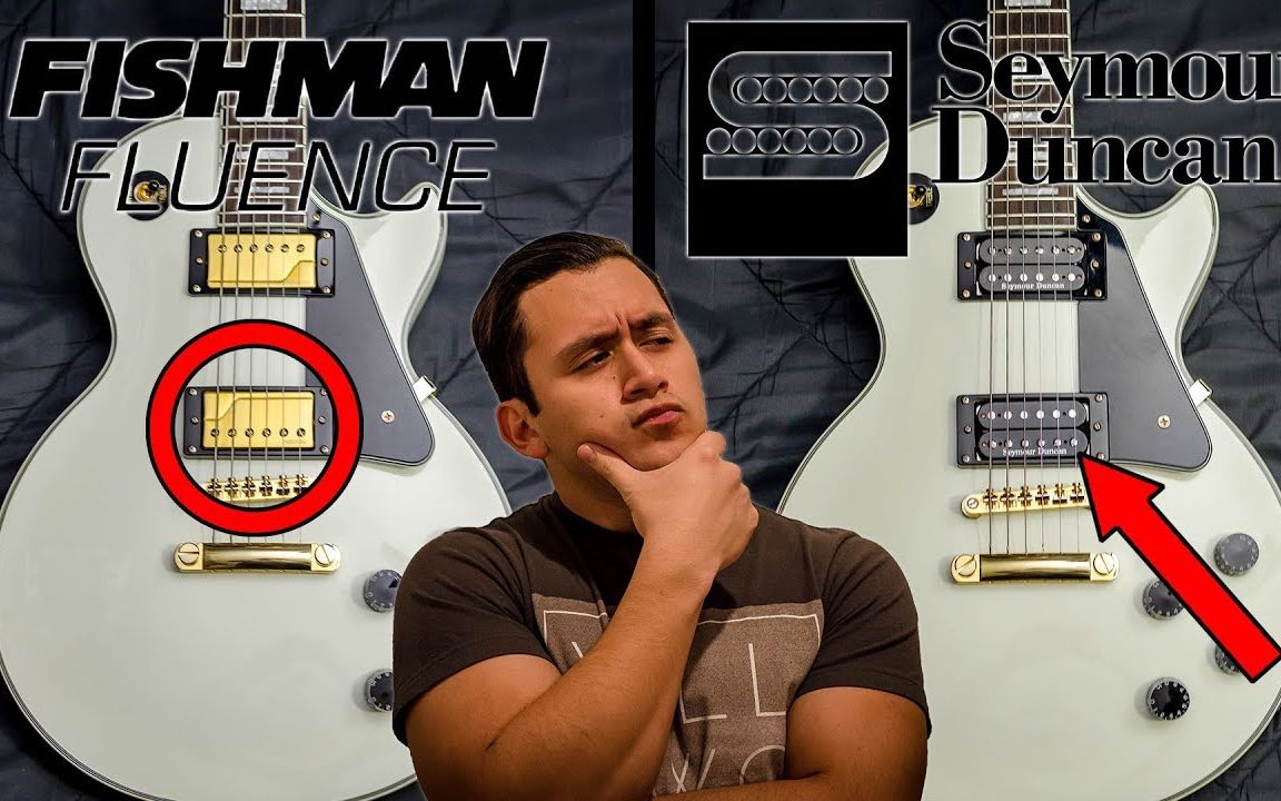 fishman fluence classic humbucker pickups vs.