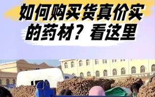 Download Video: 如何购买货真价实的药材？看这里