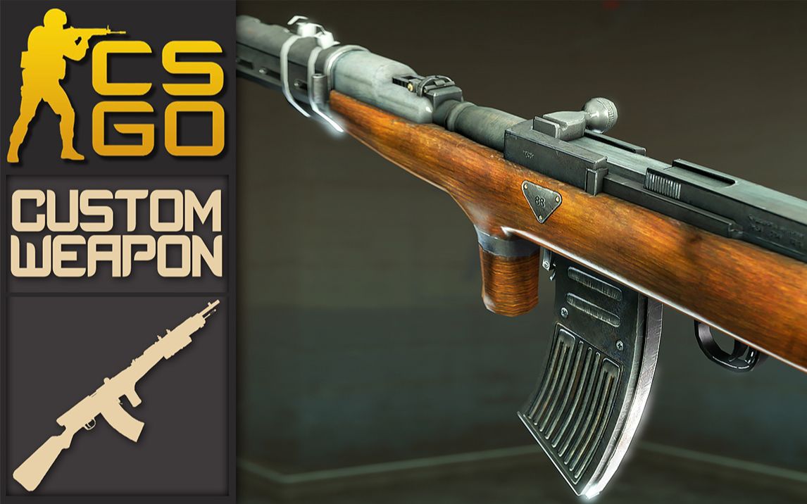 [csgo] 特制武器:费德洛夫 fedorov avtomat