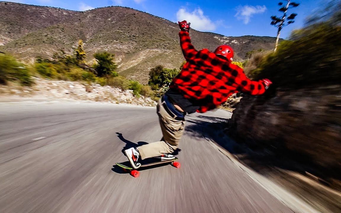 长板速降 墨西哥山脉 //生滑 || mountains of mexico // raw run