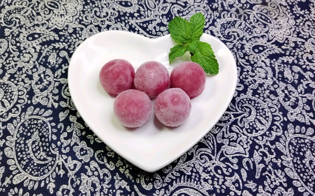 冰冰凉凉葡萄冰丸子_哔哩哔哩_bilibili