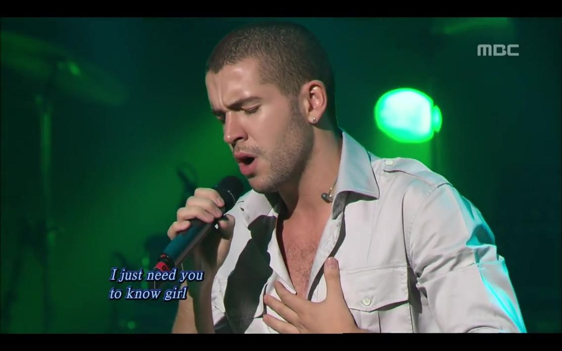 [图]Shayne Ward——No Promise、Stand By Me，2006年韩国KBS现场