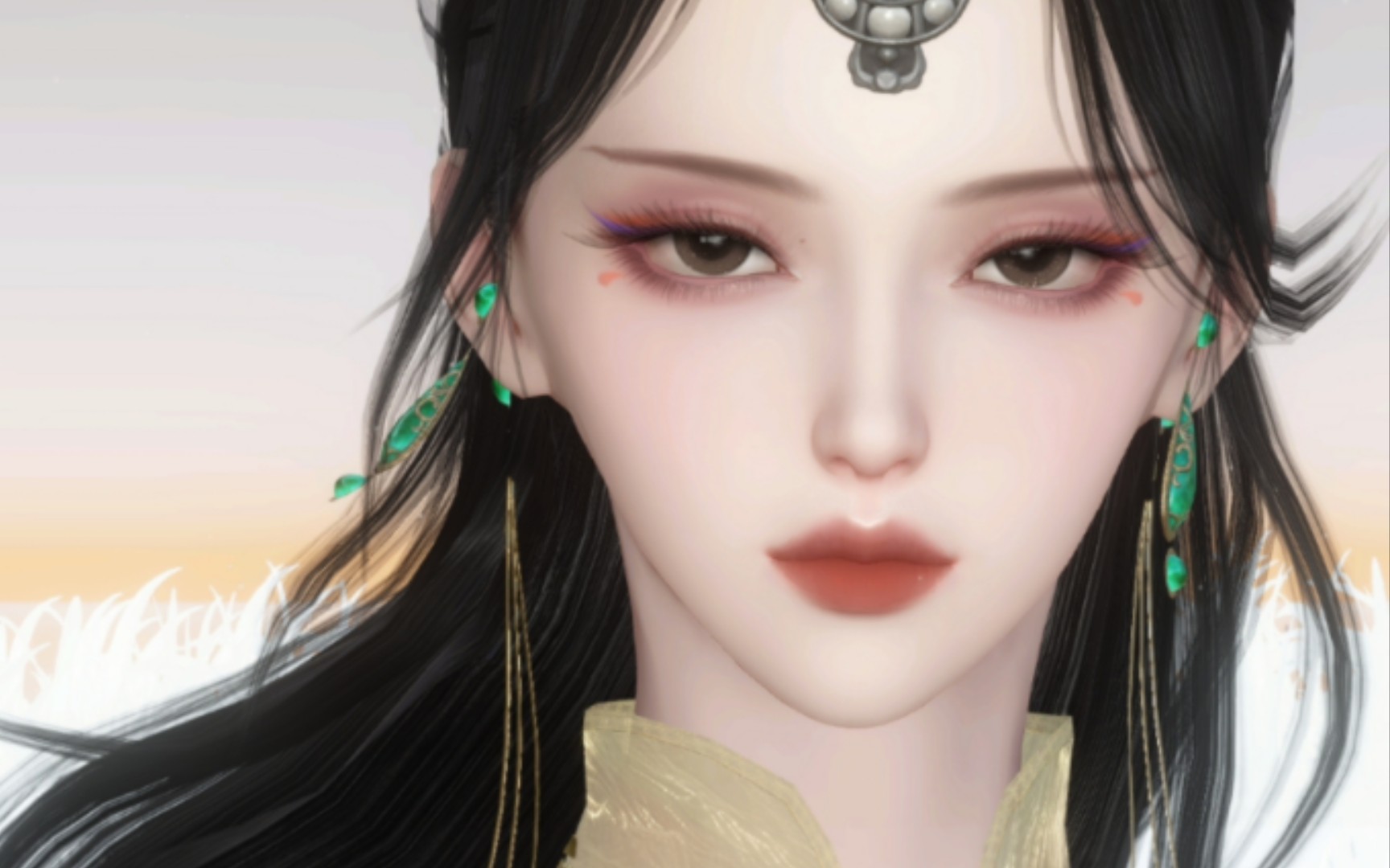 花中四君子之菊 【逆水寒手游捏脸】