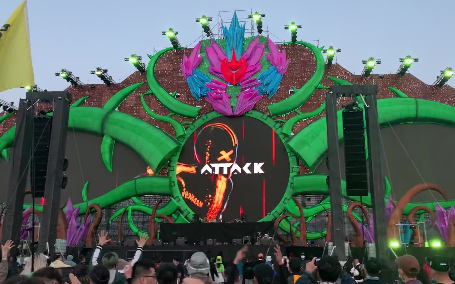 2020阿拉善英雄会dreamland电音节dj:attack