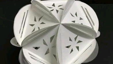 超好看实用的折纸二十面体彩球_哔哩哔哩_bilibili