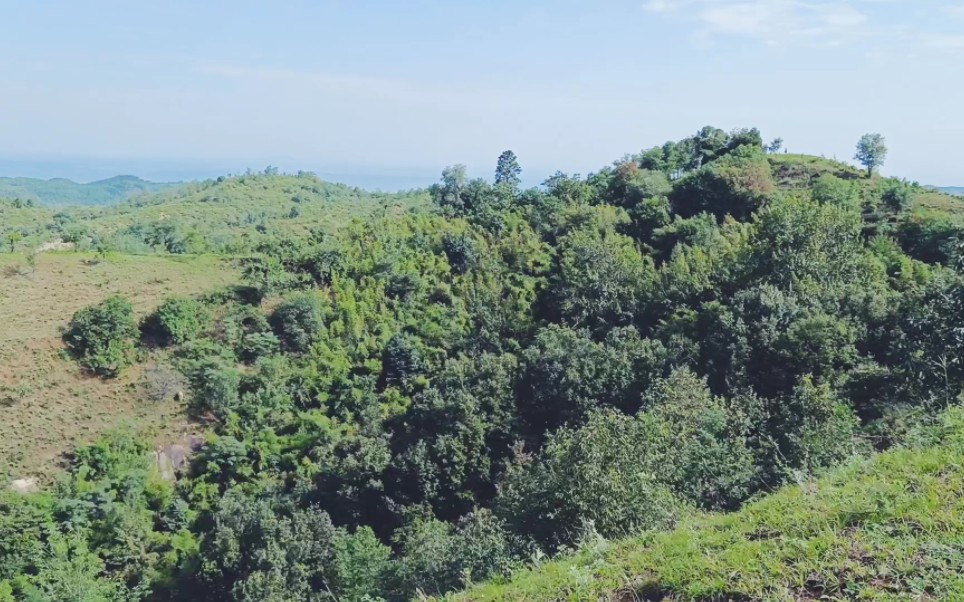 [图]探险望春山-亿年石瀑！慈善家郭战解拍于河南省洛宁县陈吴乡沙坡岭！