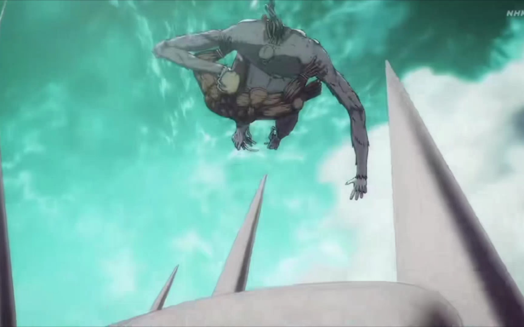 莱纳在始祖巨人上翻滚一分钟,为啥不是两分半(怒)