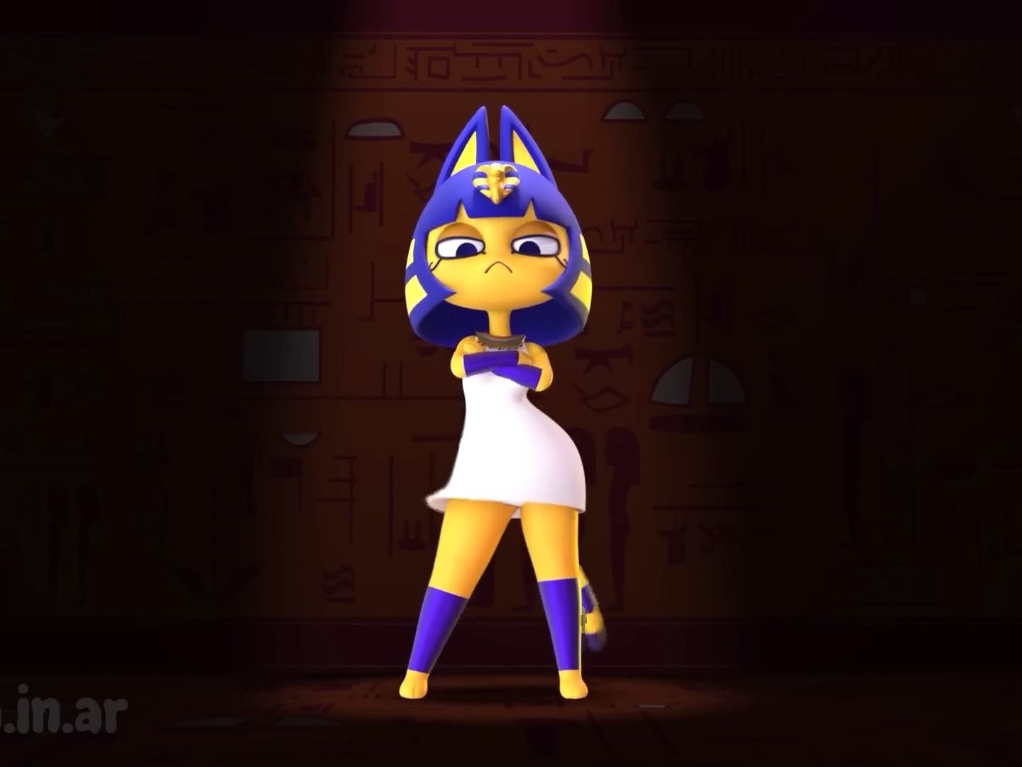 [图]【Ankha】埃及猫 | 60帧（但是3D）