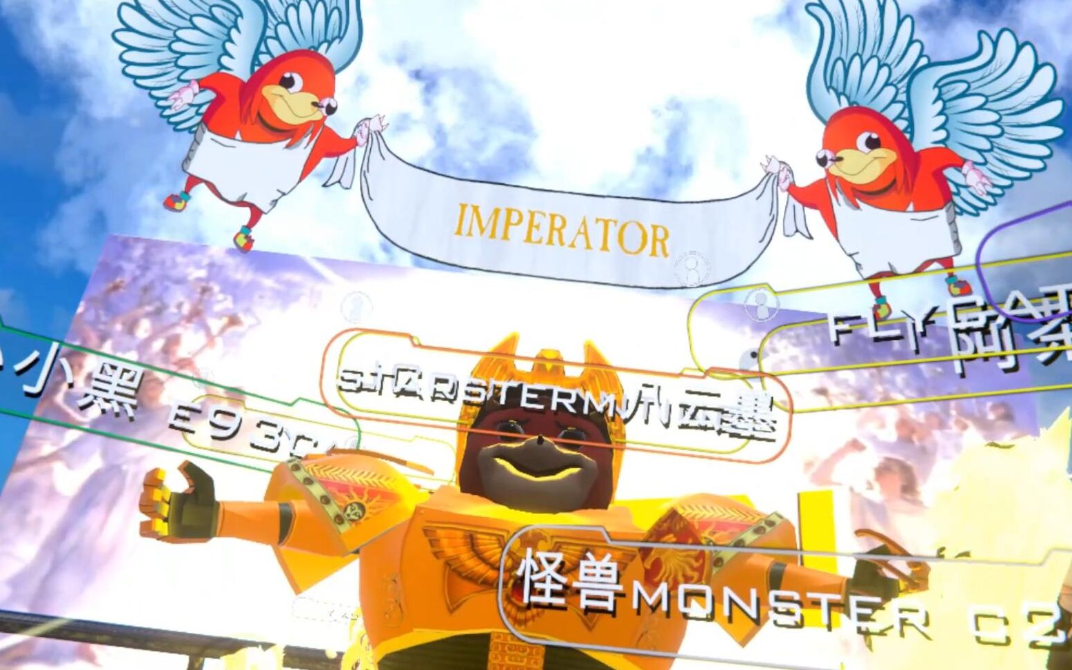 vrchat乌干达战士带睡觉的人去天堂了阿门