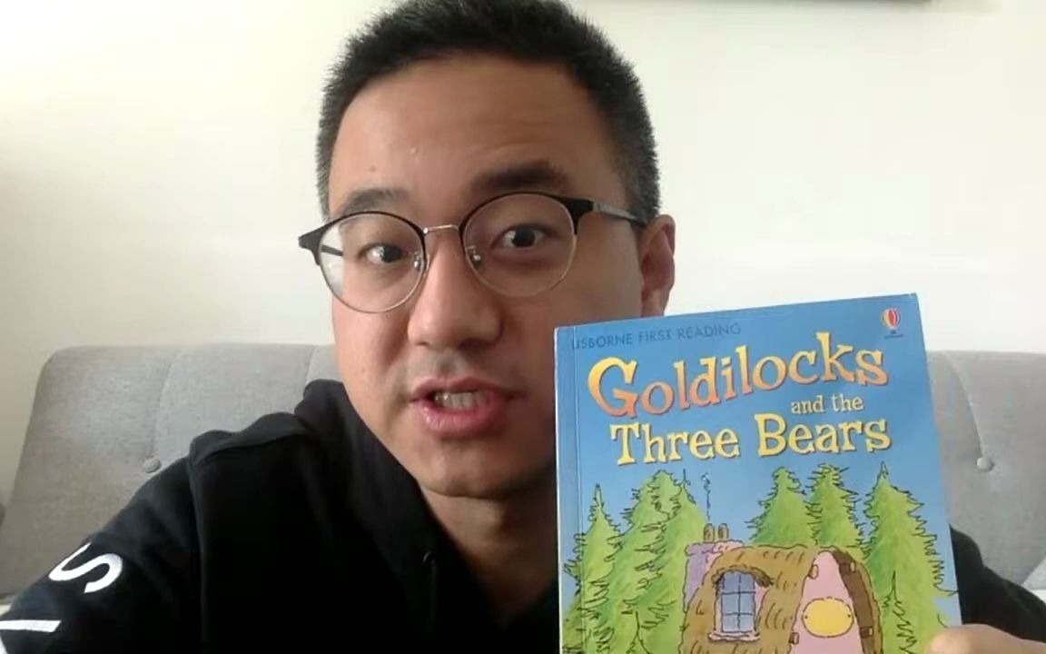 [图]【J哥故事时间】- No.001 Goldilocks and the Three Bears 金发姑娘和三只熊