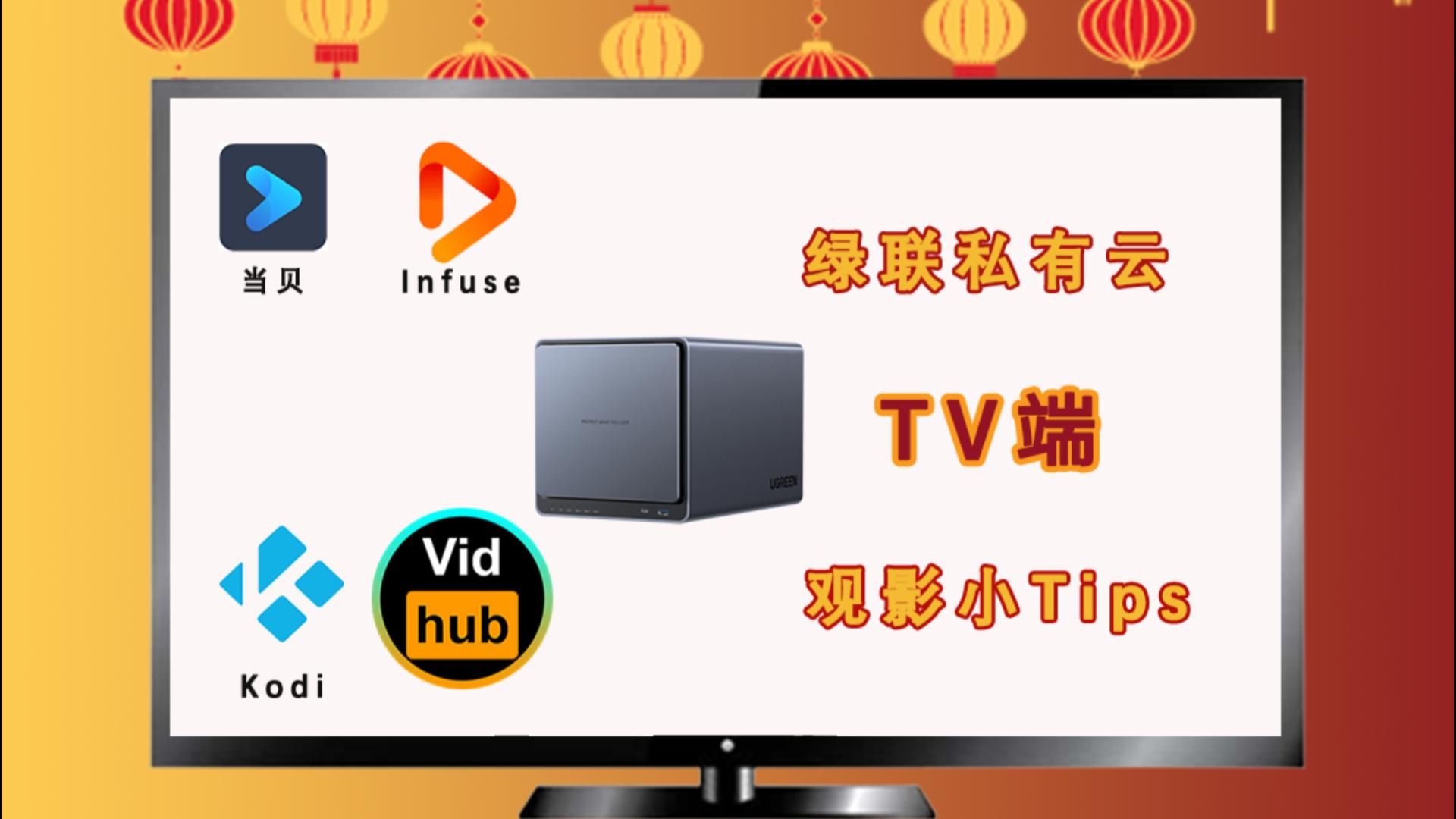 电视盒子/安卓电视/Apple TV轻松搭建4K家庭影院!【Vidhub+Infuse/KODI+电视/电视盒子+绿联私有云】让整个假期丝滑高清还省钱!哔哩哔哩bilibili