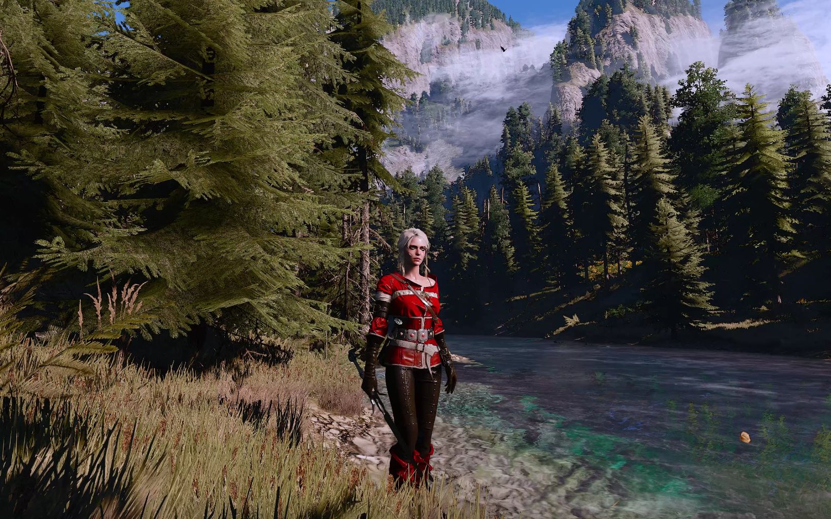 【巫师3】高清材质包 极限图形选项 4k画质下的凯尔莫罕(4k60fps重置