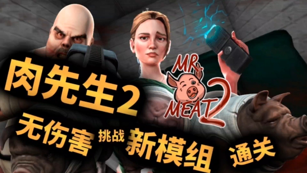 无伤害通关!肉先生2新模组 @海小鱼解说