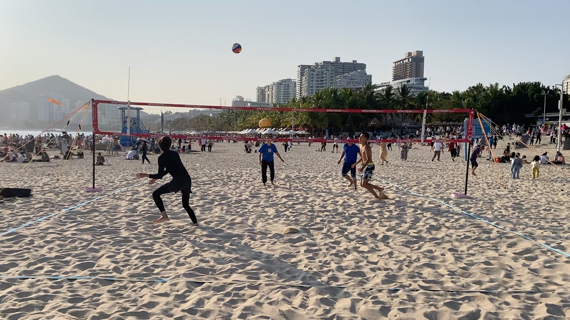 三亚大东海沙滩排球2v2