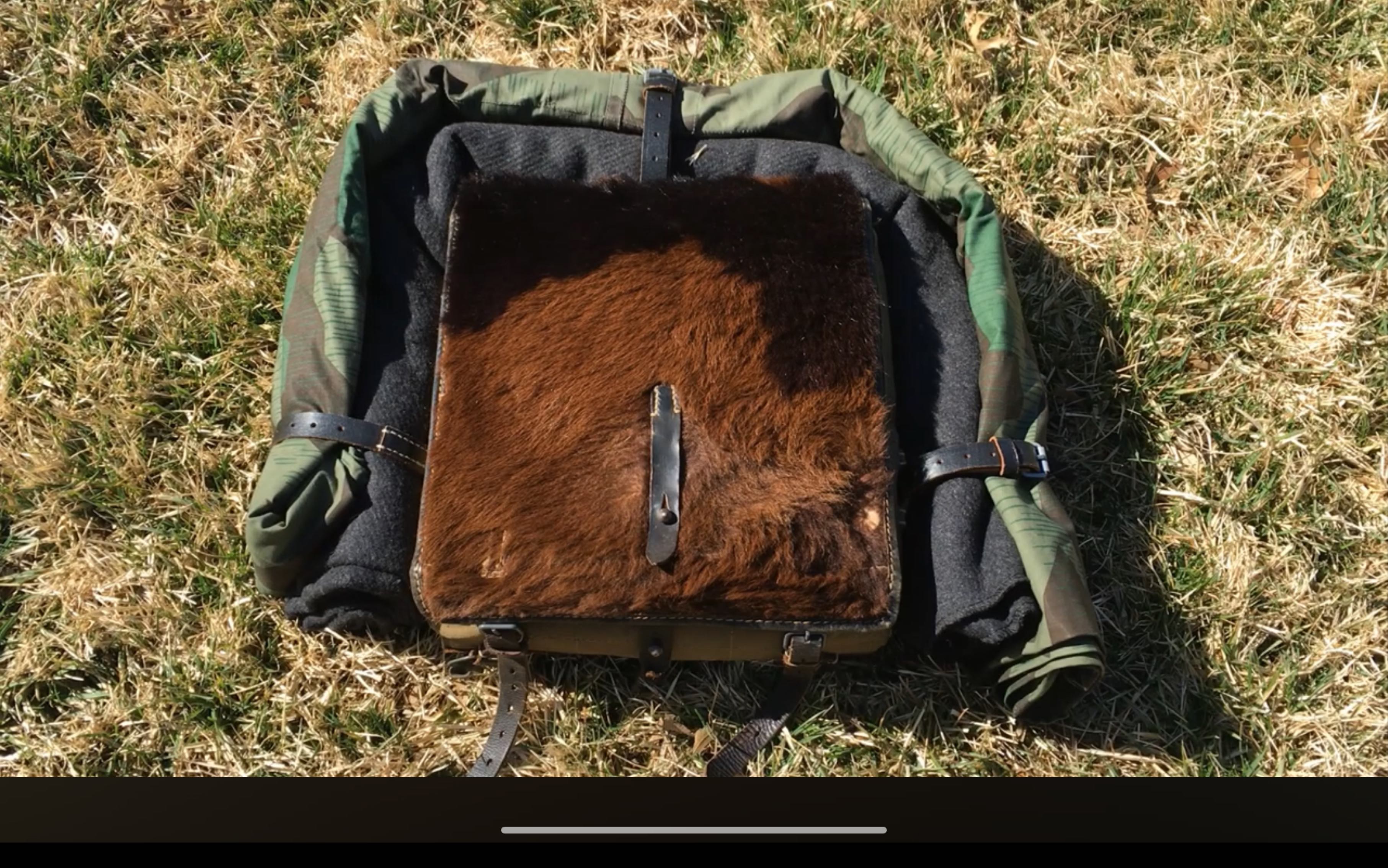 【电子榨菜】二战德军m34背包打包指南