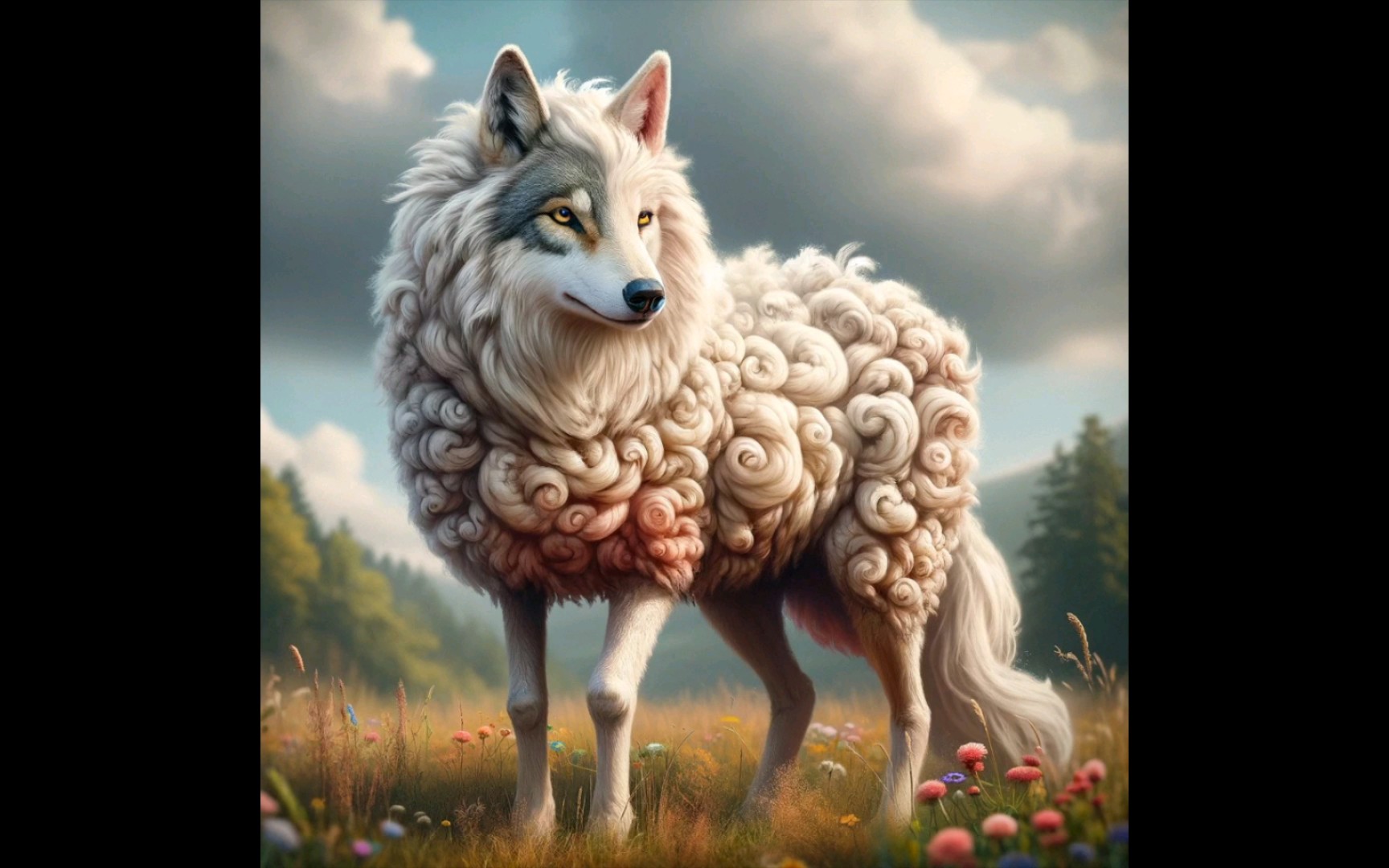 狼和羊的爱情图片图片