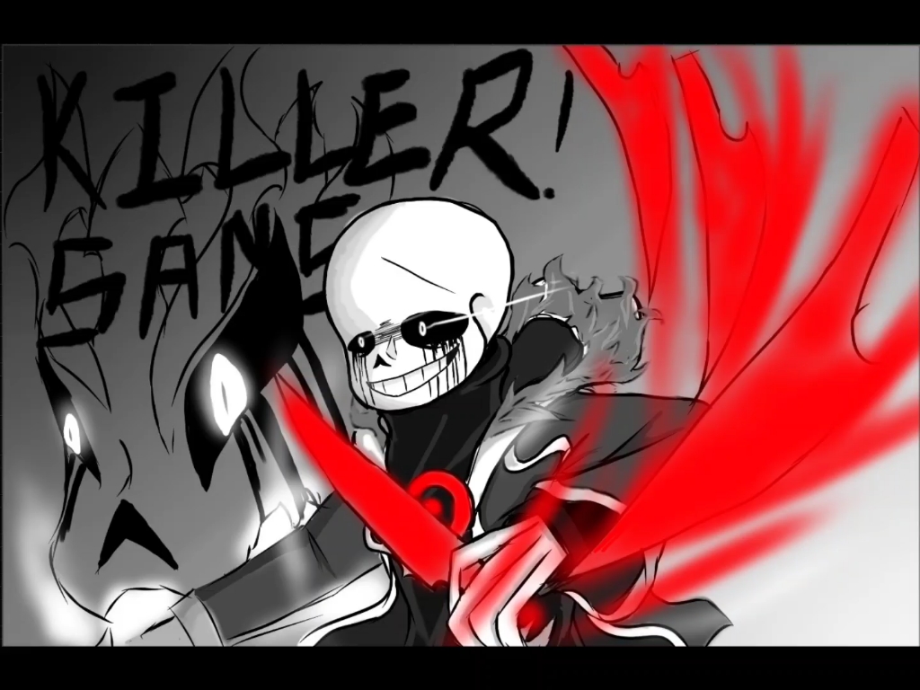 画渣画一个killer sans