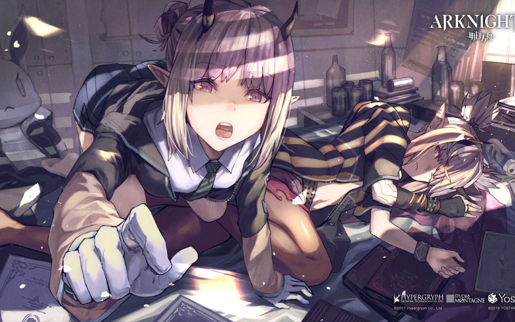 盘点一下明日方舟外服的贺图