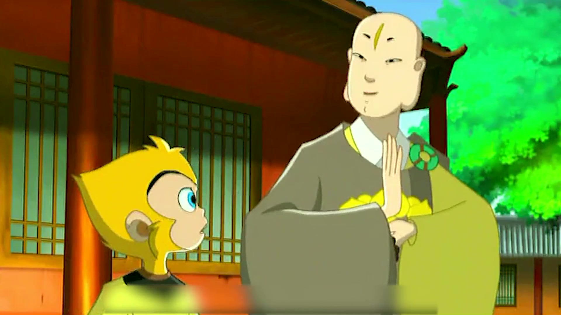 金蝉子来菩提的三星洞收徒弟,八戒直接飞天成仙,悟空却看不起他 童年