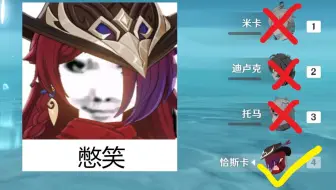 恰斯卡：万叶你看好了，友人的神之眼是这样用的