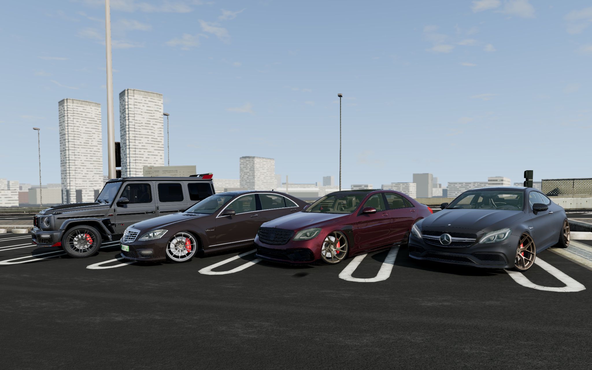 beamng 湾岸奔驰车聚