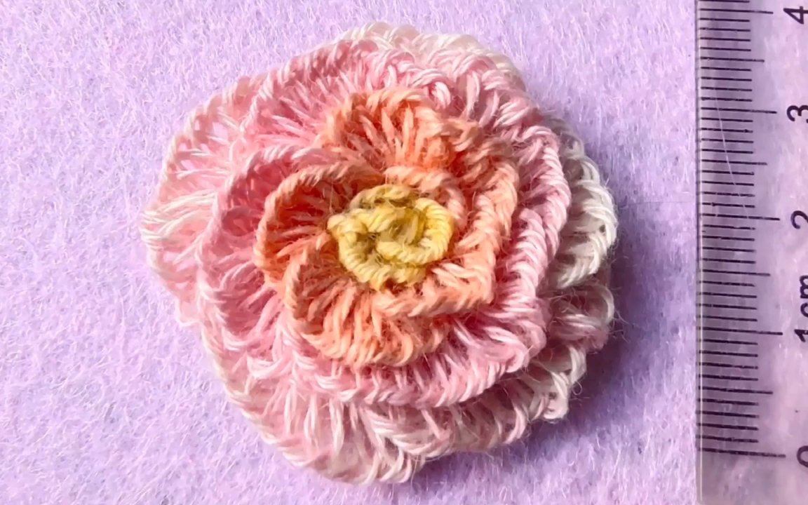 起针绣花瓣扩宽方法大合集