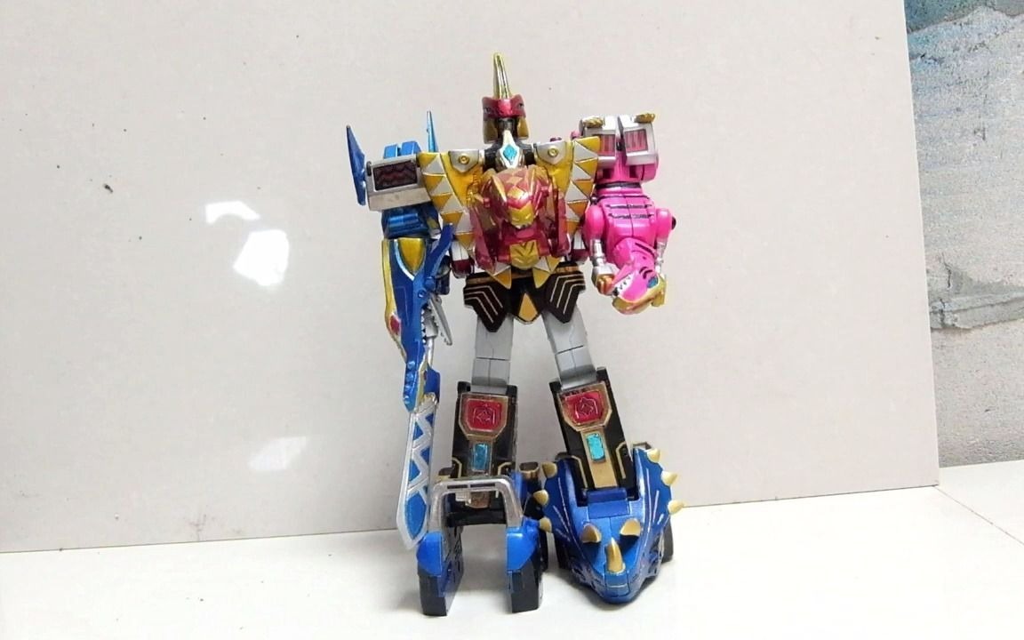 [图][转]魔改百兽战队GAO TRICERATOP (power rangers wild force , gao rangers megazord),皮特模型