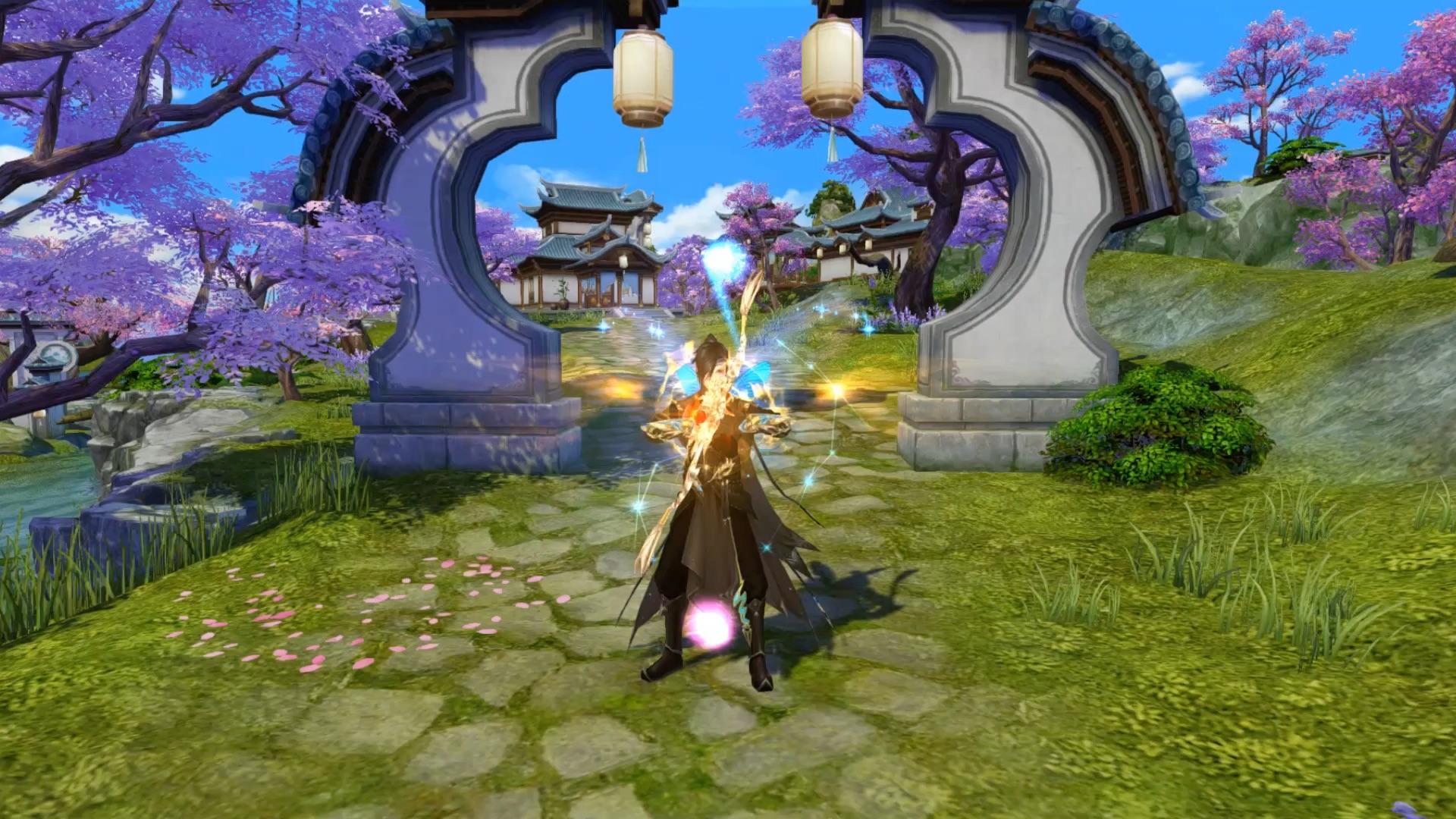 《天龙八部网游》天山校服