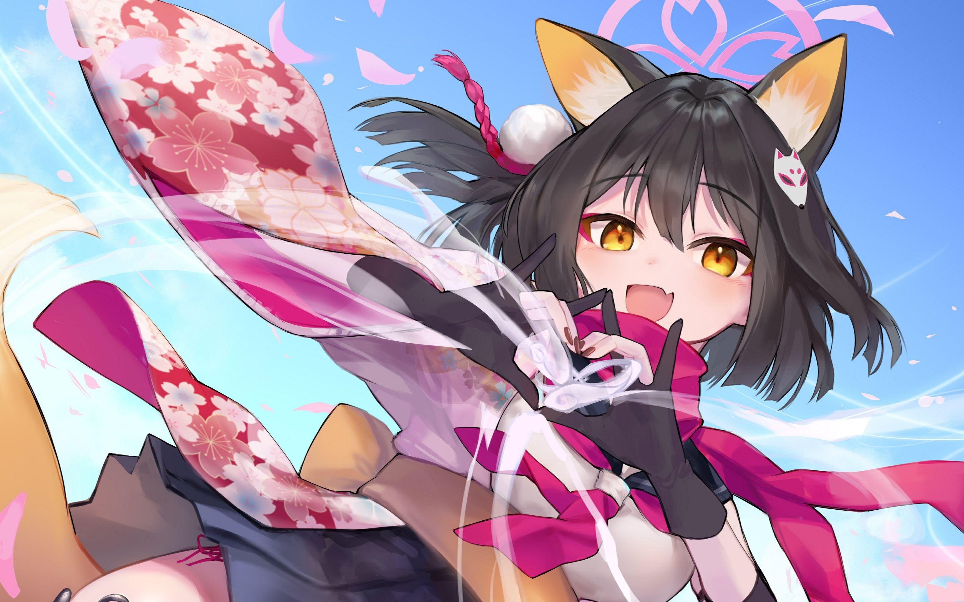 碧蓝档案老师主人忍者小狐狸泉奈