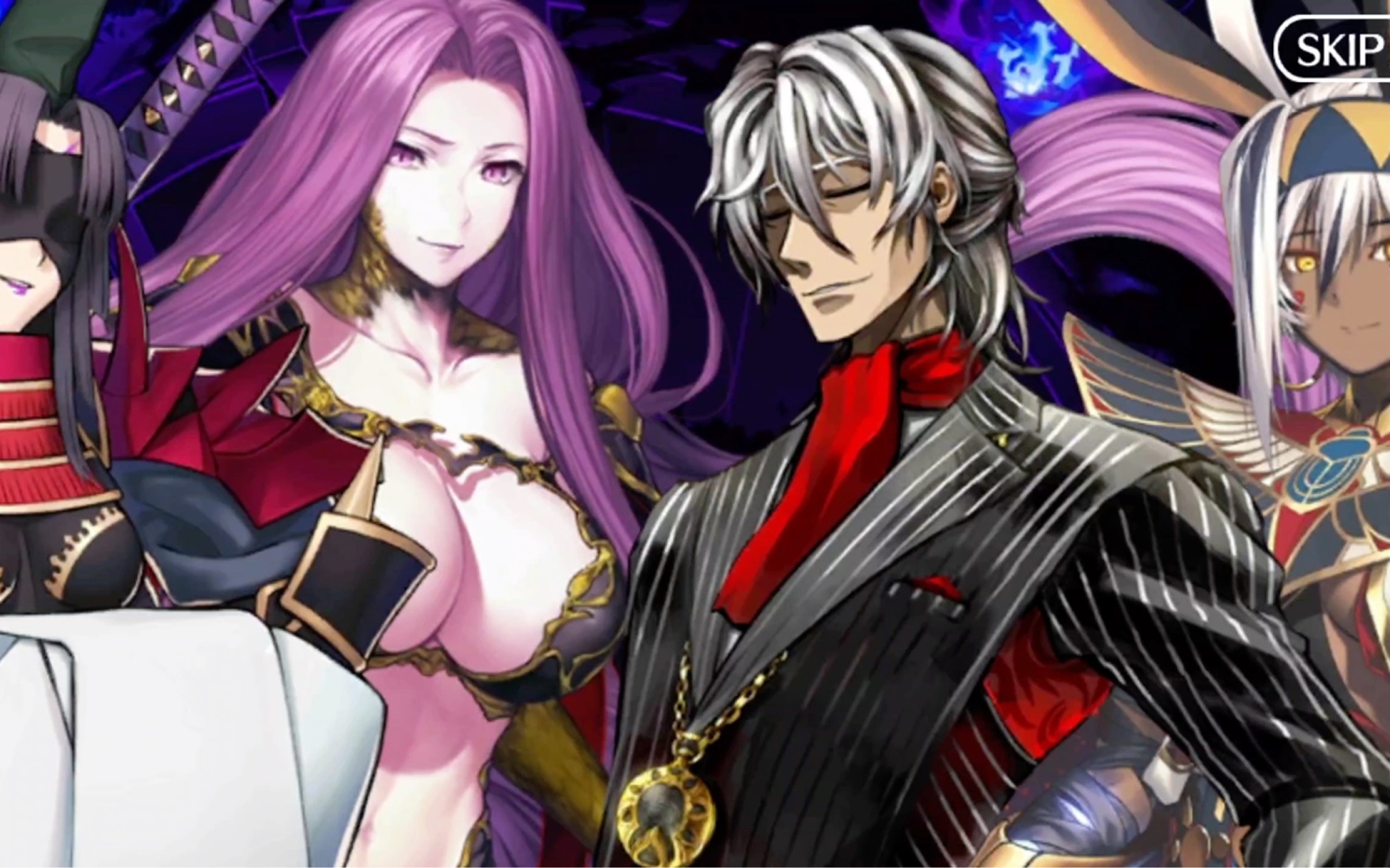 【fgo奏章2熟肉片段】复仇者们对咕哒的集体表白