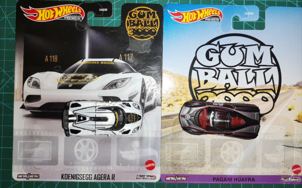 风火轮复古娱乐双车gumball3000涂装