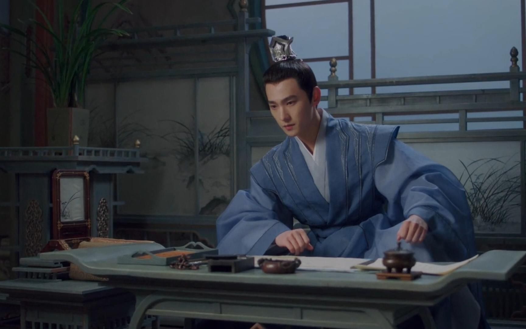 【古装美男素材-杨洋】蓝色系衣服,惊才风逸品貌非凡(2)