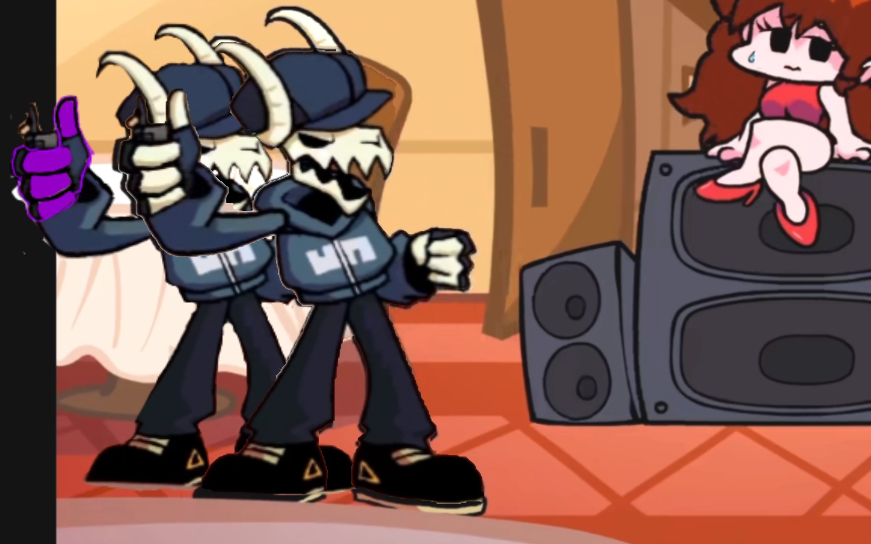 [fnf] 杀手皇后已经摸过了这个音箱了!