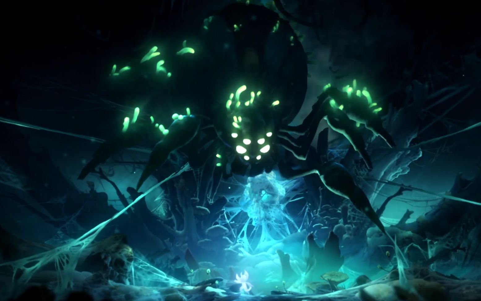 【奥日2】boss战-初见大蜘蛛