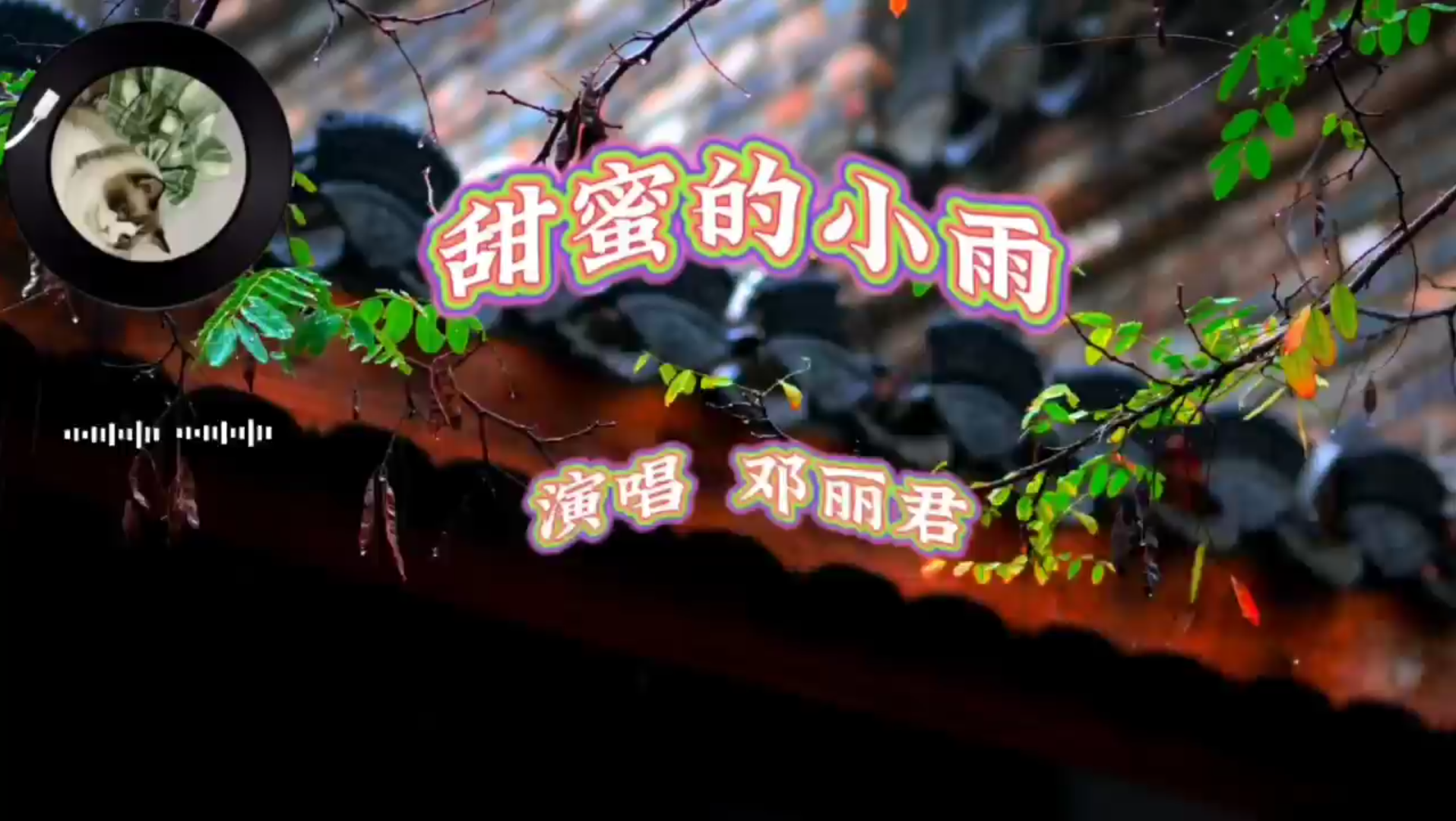 怀旧金曲:邓丽君的《甜蜜的小雨》,雨中有多少甜蜜的回忆.