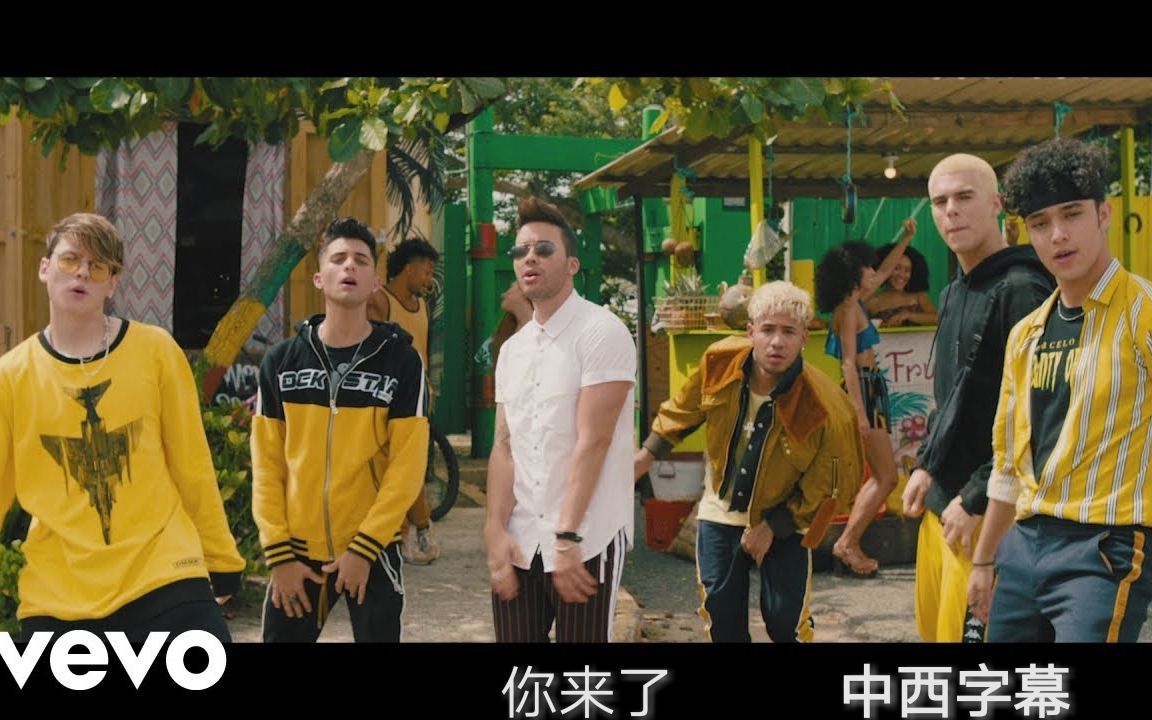 [图]【中西字幕】拉丁组合CNCO 联手Prince Royce 新单《Llegaste Tú》官方MV