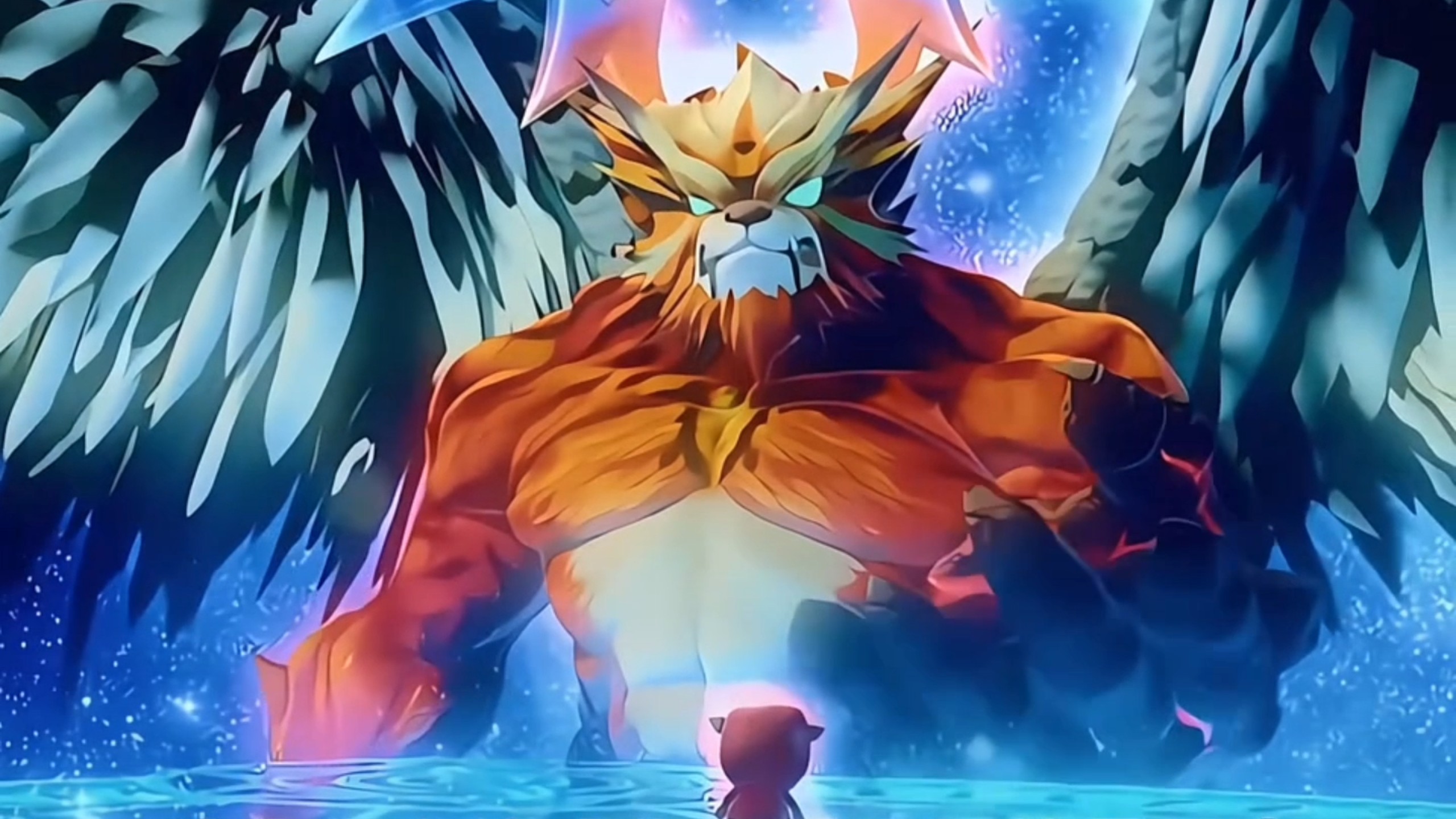 " 强的不是猪猪侠而是五灵王 "