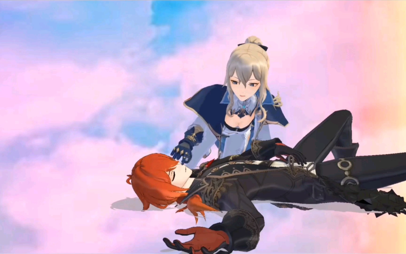 琴居然趁着卢姥爷睡觉做出.