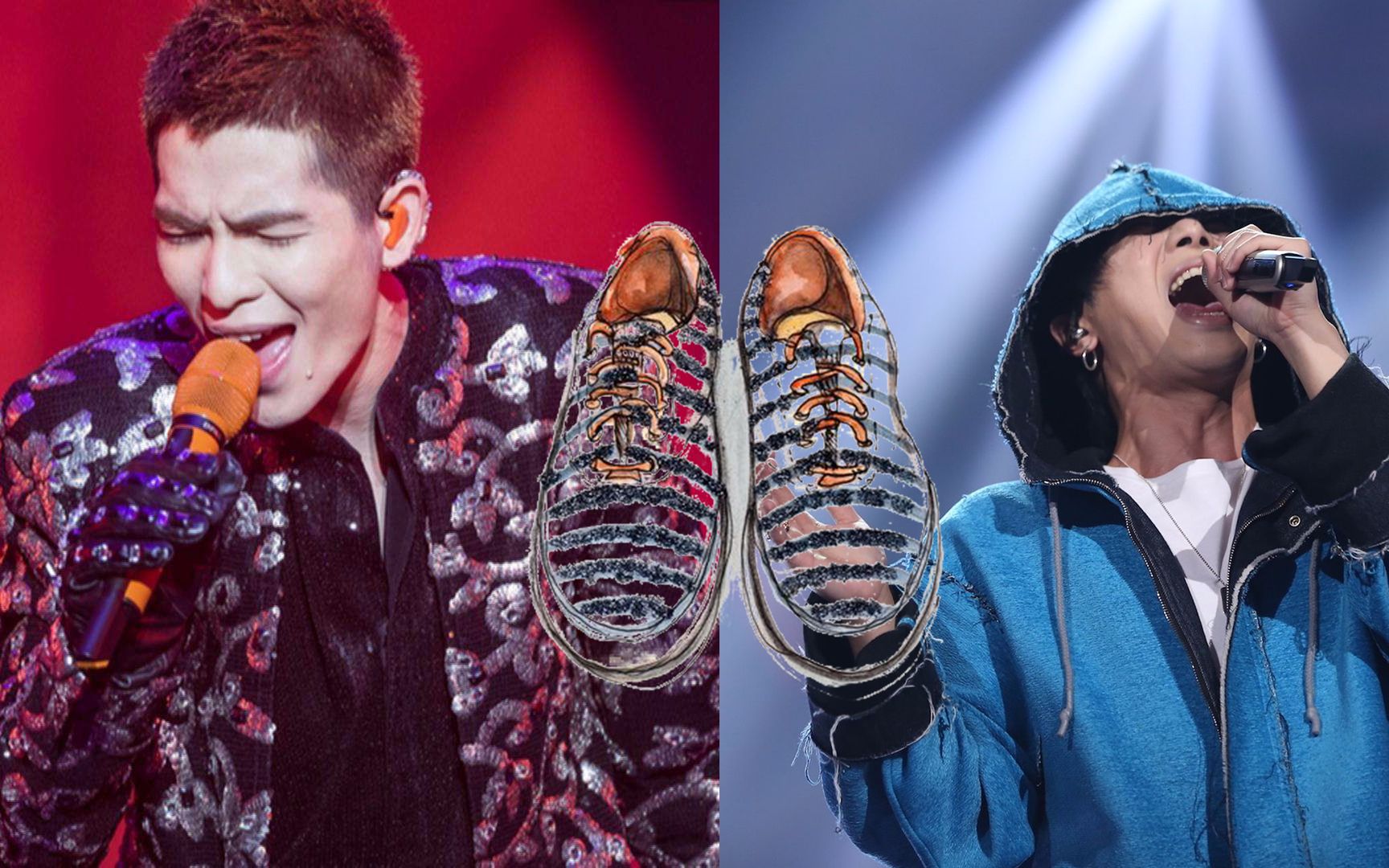 萧敬腾和华晨宇的《我的滑板鞋》哪款是你的菜?