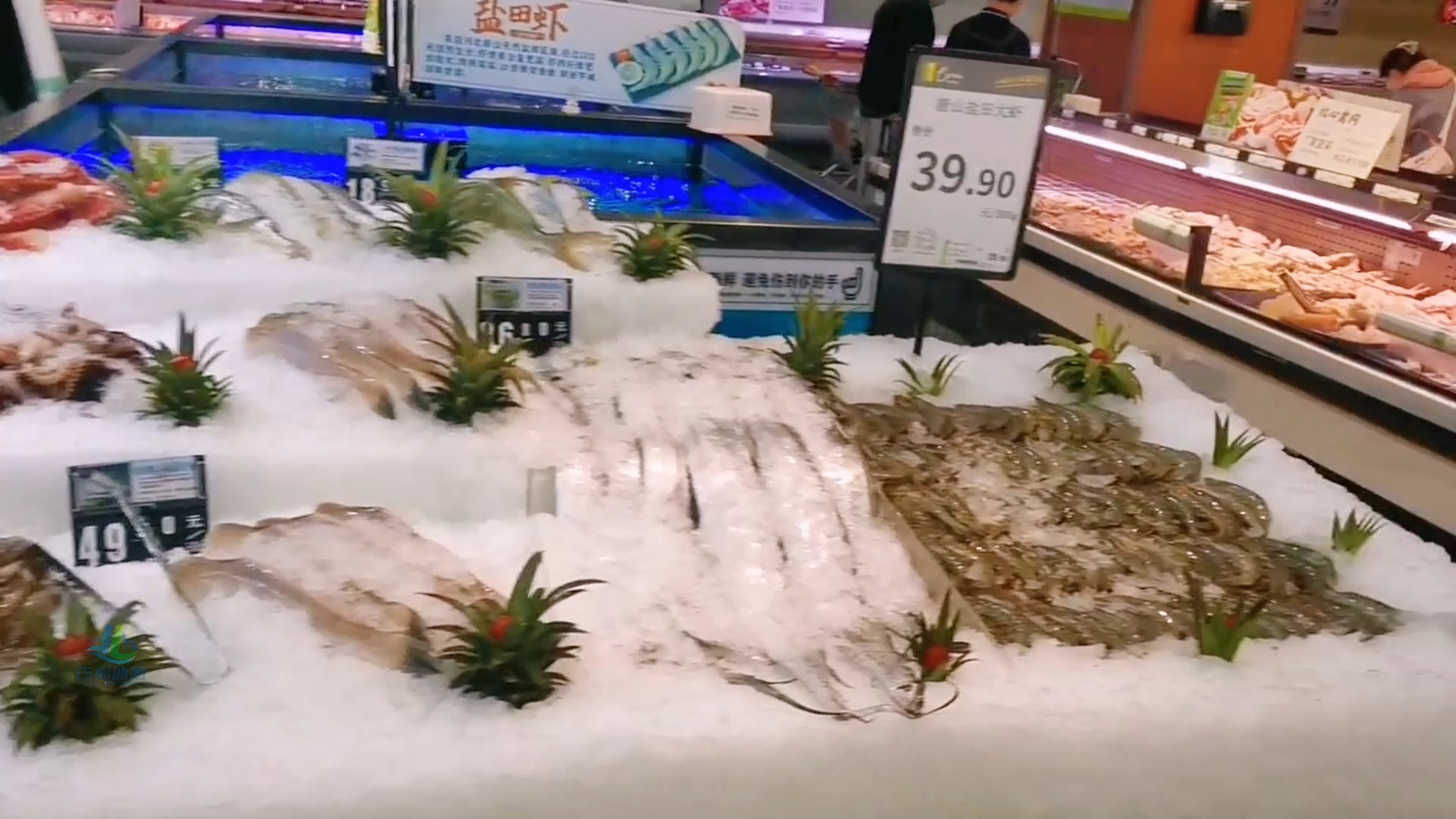 超市超喜欢用它!冰片制冰机,真的铺冰台巨巨巨巨好用