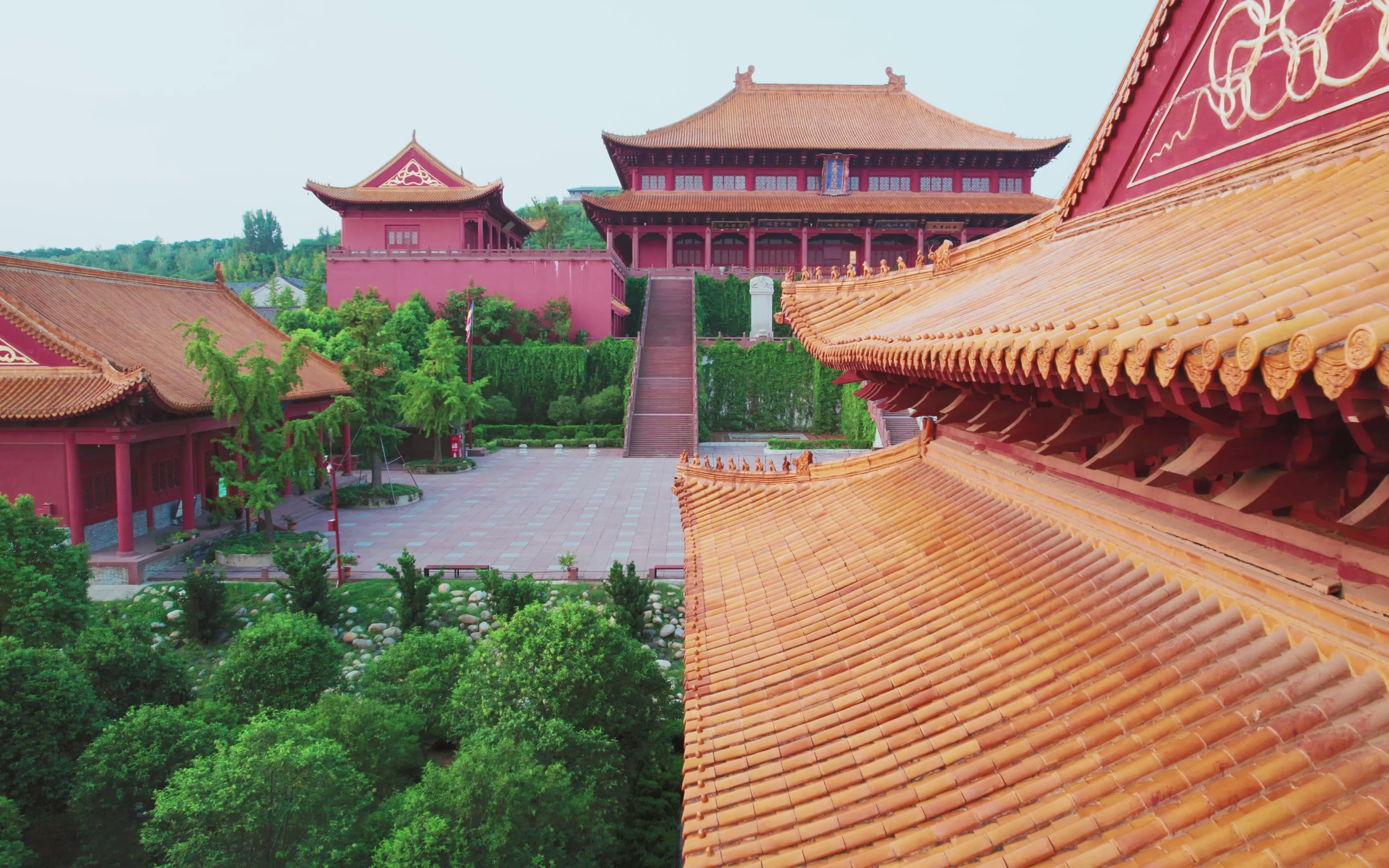 [图]航拍平顶山香山寺（据说因为效果不如预期，被辰风雪藏一个多月才发）——大疆Mavic Air 2S拍摄