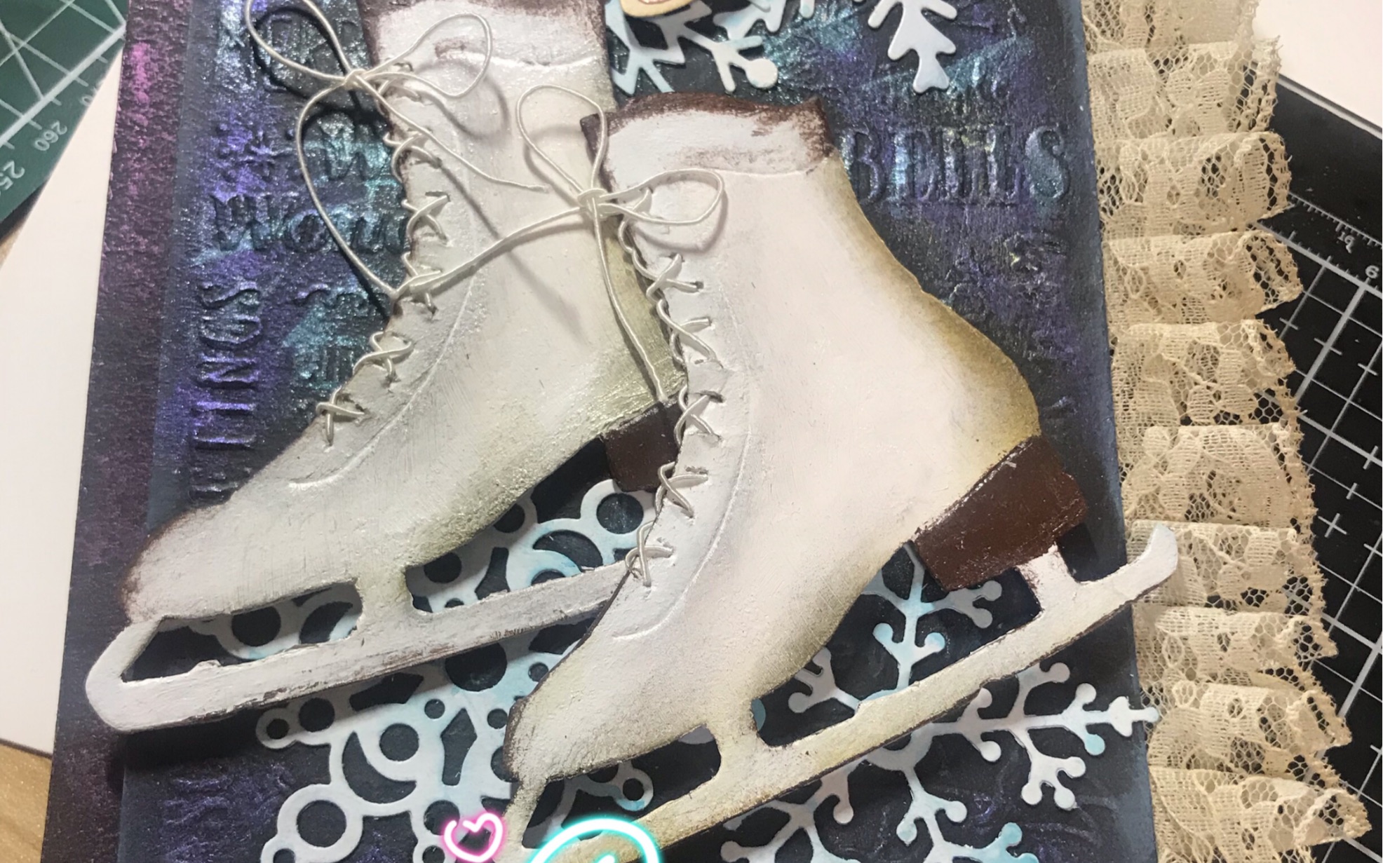 首切-sizzix溜冰鞋刀模手作_哔哩哔哩_bilibili