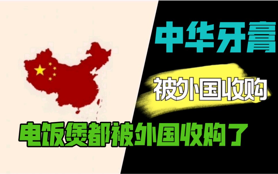 伪国货:还在以为是国产品牌吗?中华牙膏上榜哔哩哔哩bilibili