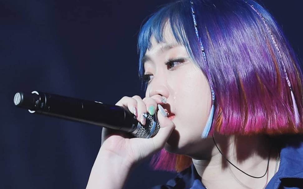 高等rapper3冠军李英智《get out》现场_哔哩哔哩_bilibili