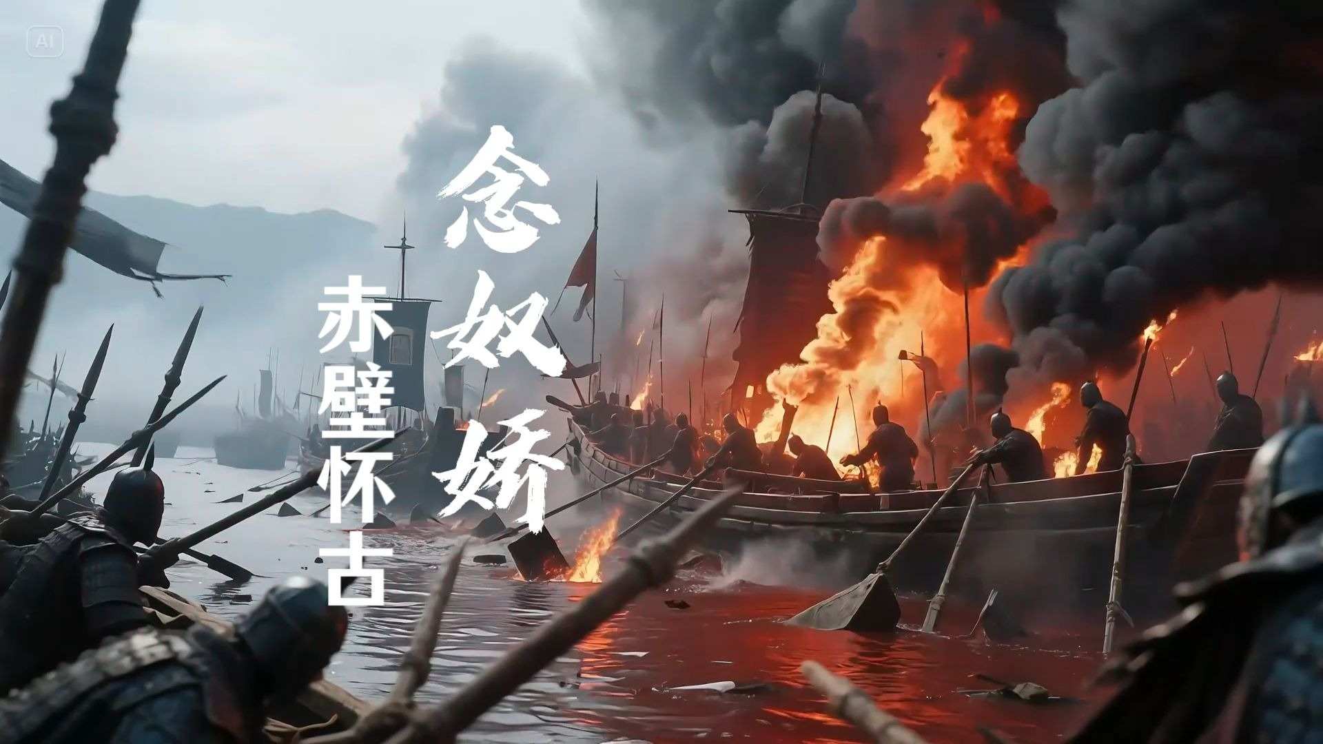《念奴娇赤壁怀古》此词怀古抒情，写自己消磨壮心殆尽，转而以旷达之心关注历史和人生。