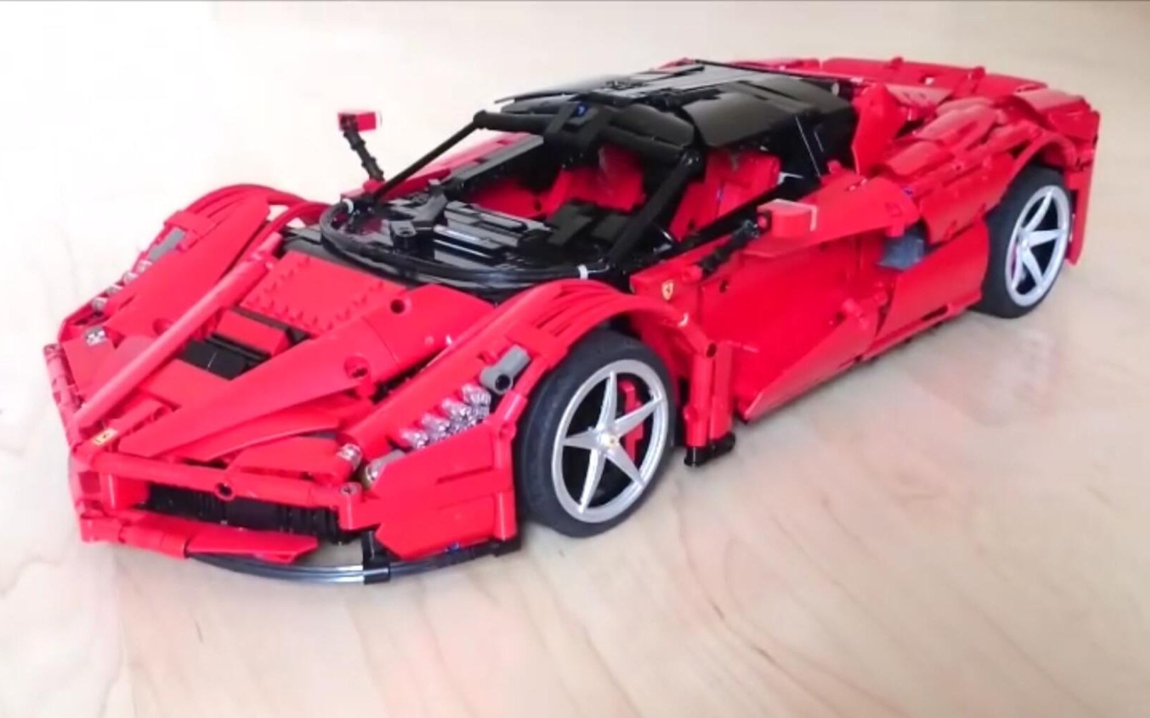 法拉利拉法19lego乐高technic科技机械moc